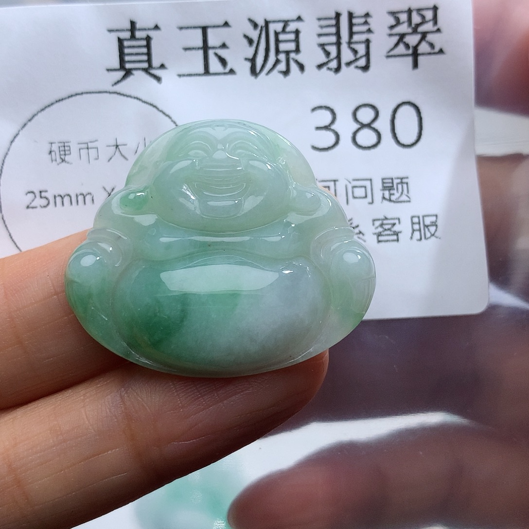 翡翠未镶嵌颈饰380