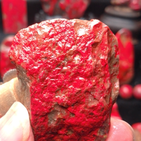 昌化鸡血石昌化鸡血石原石