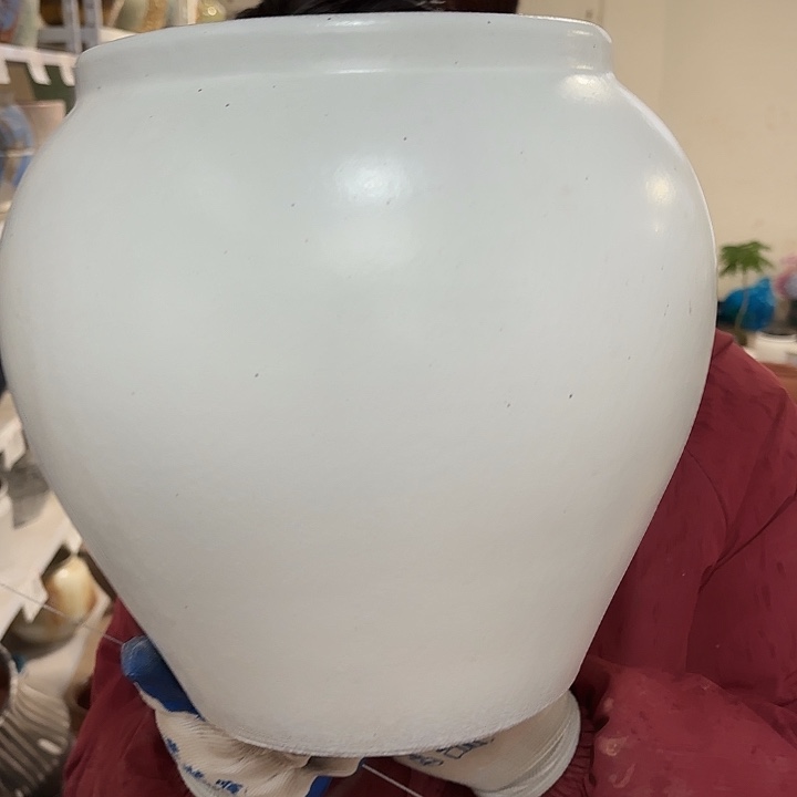 瑕疵高28口20花盆