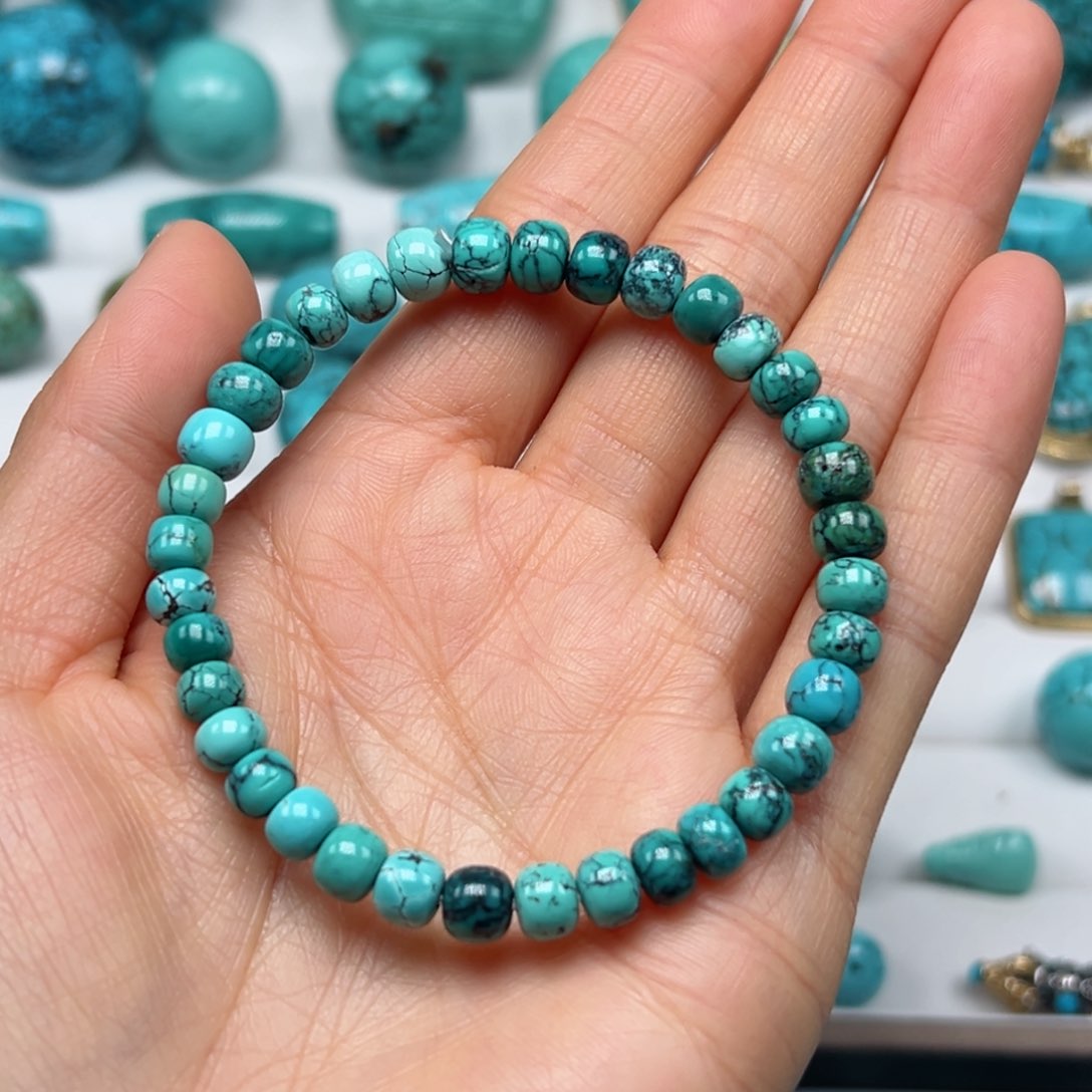 绿松石珠宝奇石未镶嵌