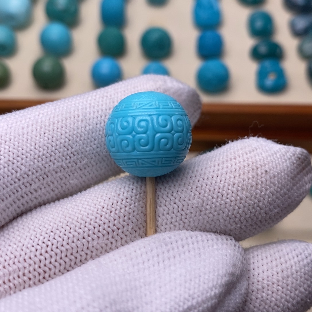 绿松石未镶嵌绿松石回纹16.6