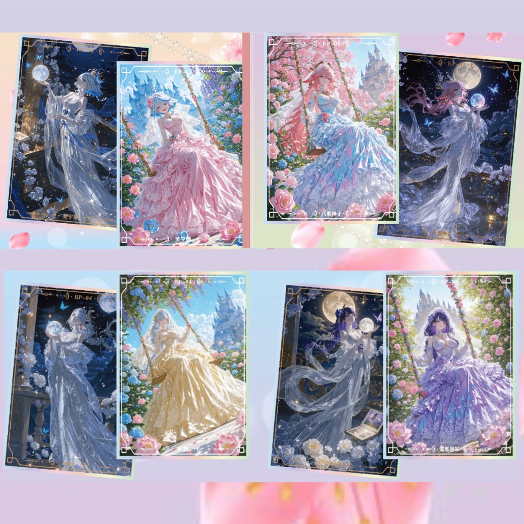 卷卷拆【扶摇】繁星时代A5亚克力 二次元收藏卡牌（盲盒默认代拆）
