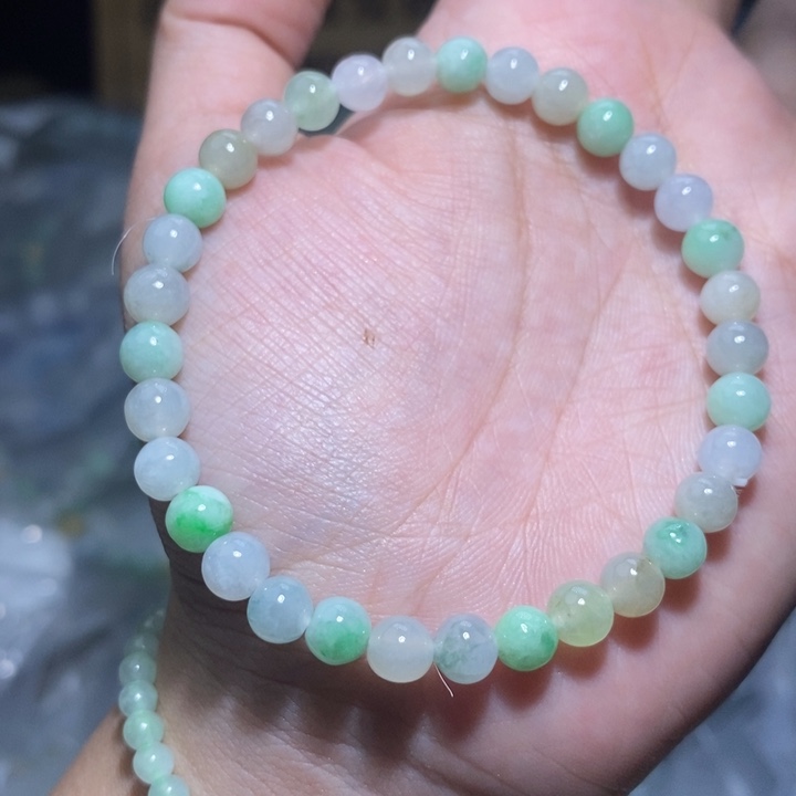 未镶嵌手串翡翠天然缅甸A货翡翠
