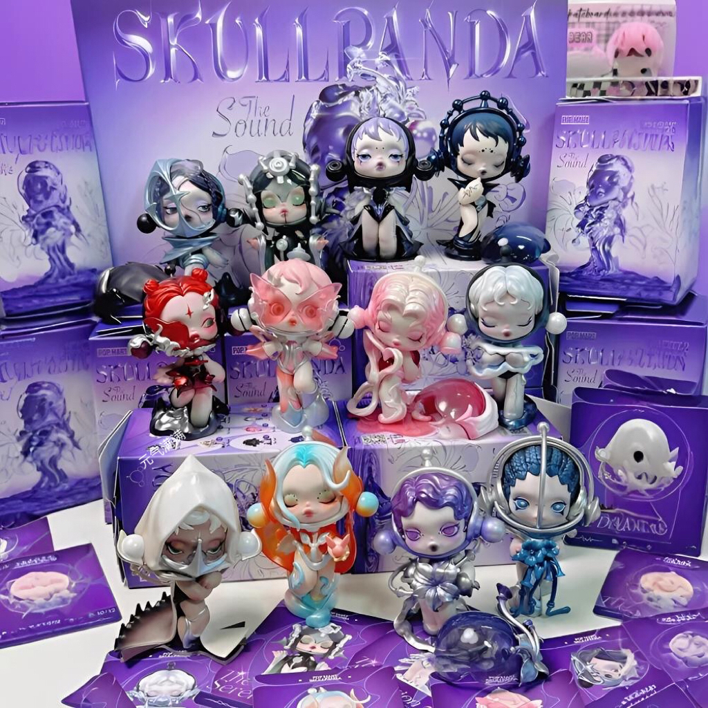 【国版拆盒】声音sp13系列高质量盲盒潮玩礼物玩法盲盒摆件钥匙扣女