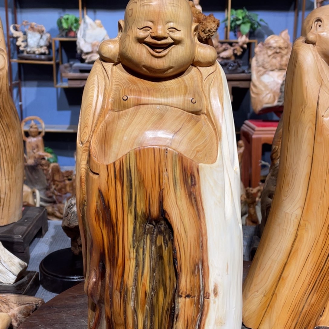 柏木（崖柏）金**堂工艺品