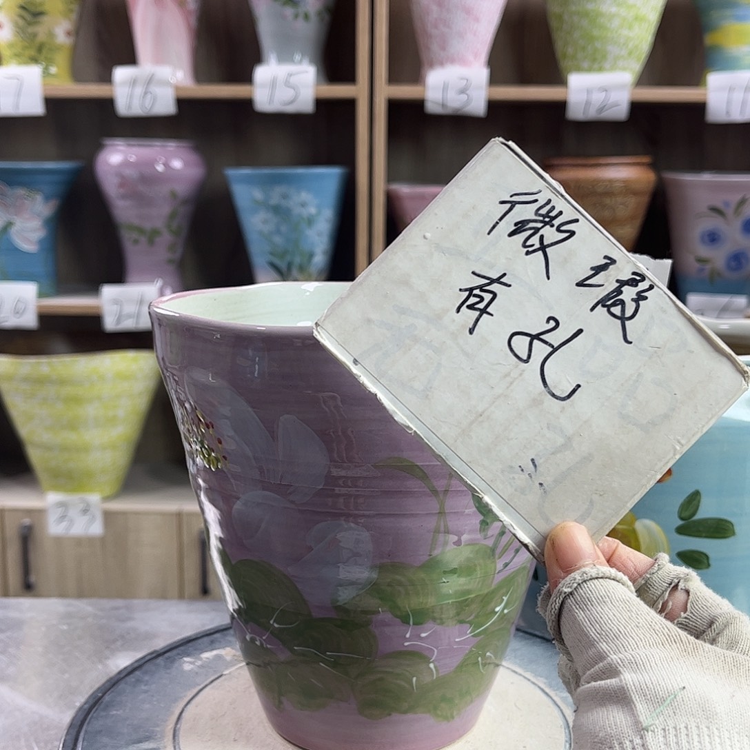 景德镇陶瓷花盆花盆