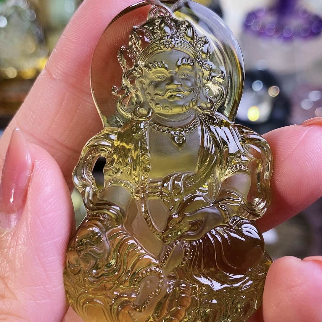 水晶天然水晶吊坠漂亮赠珠链未镶嵌?*愿