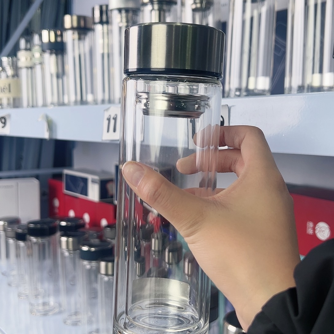 双层300毫升高硼硅茶杯