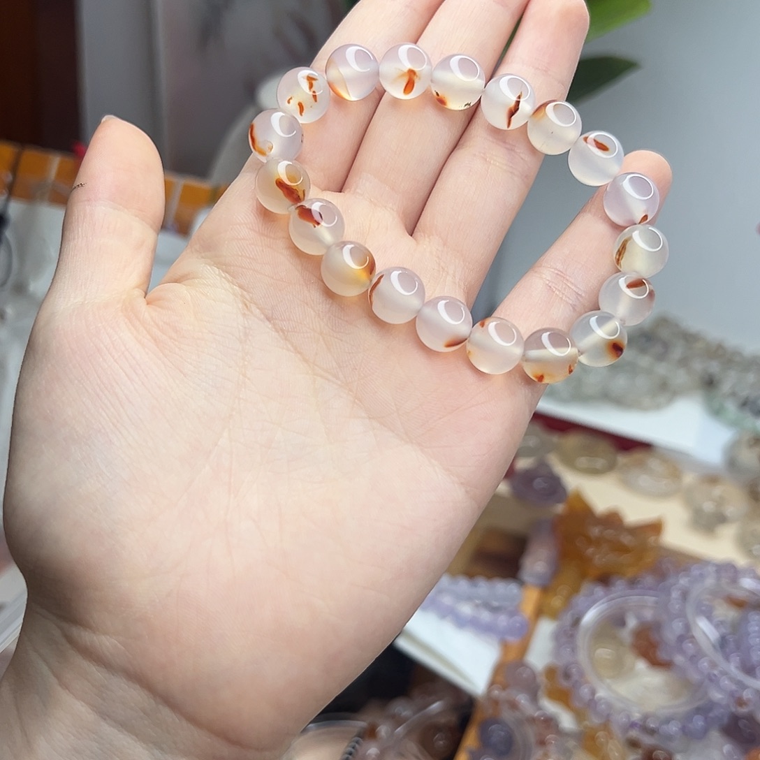 玛瑙/玉髓合金颈饰