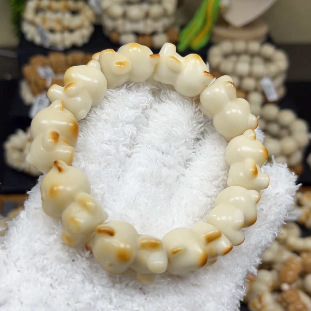 菩提根/象牙果吊坠2.17.40小熊