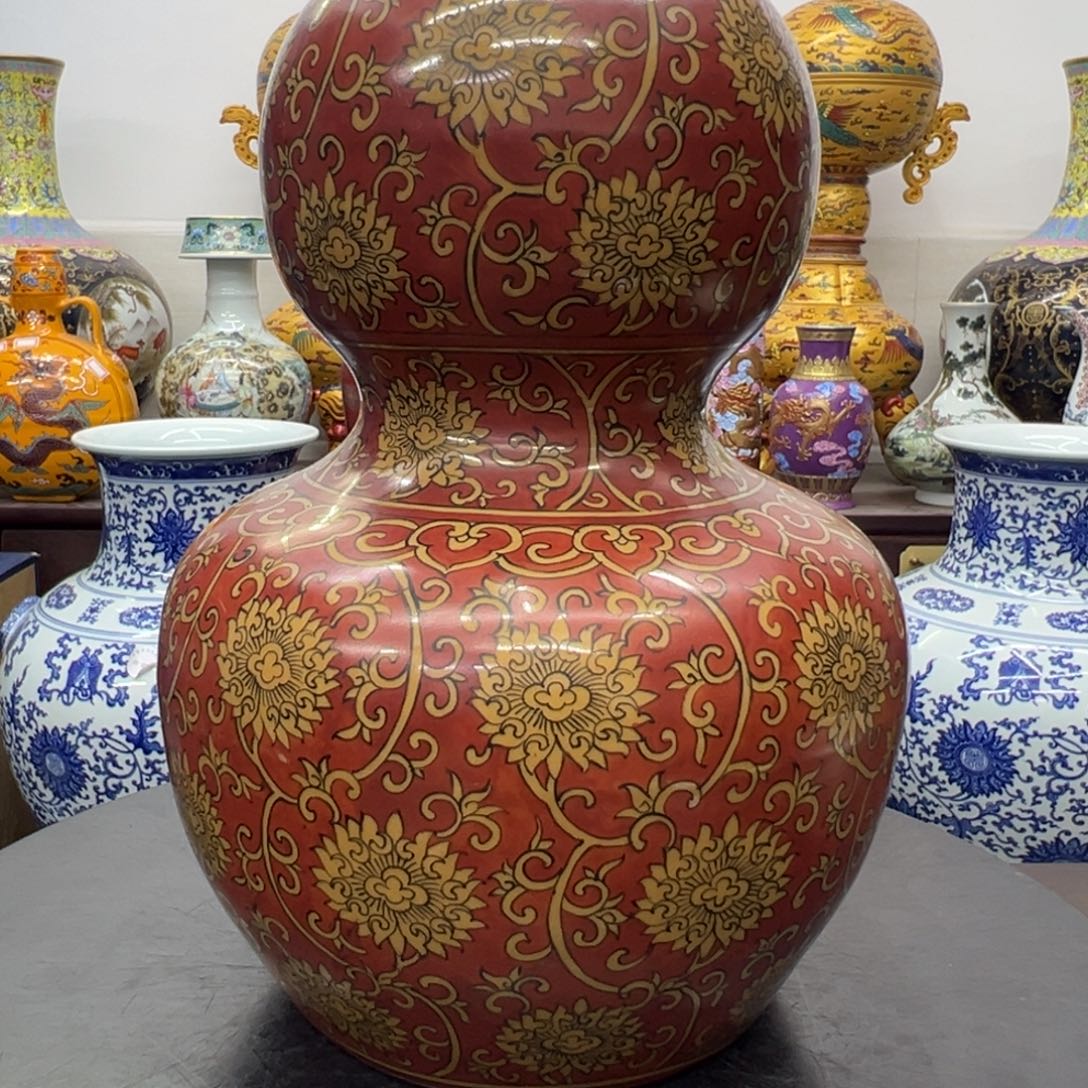 精美陶瓷摆件立件