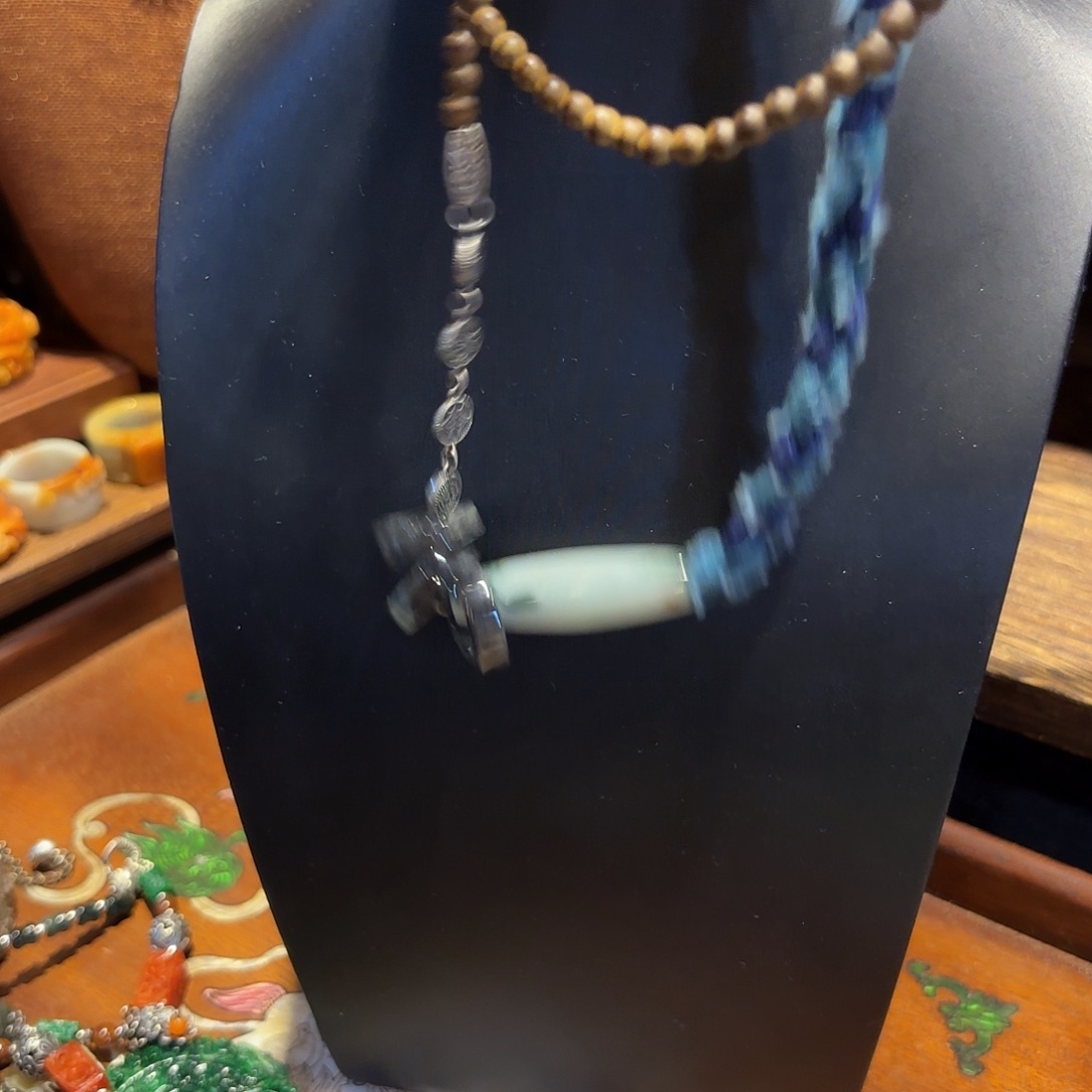 翡翠颈饰未镶嵌原创