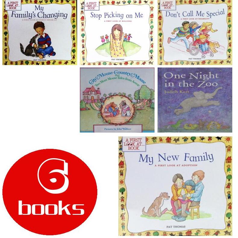 英文原版绘本6本93251211030