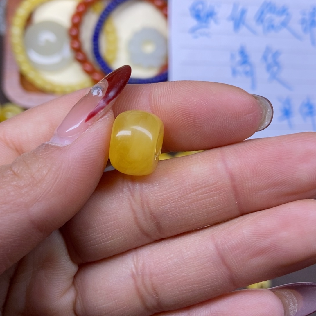 琥珀手链未镶嵌老邢14