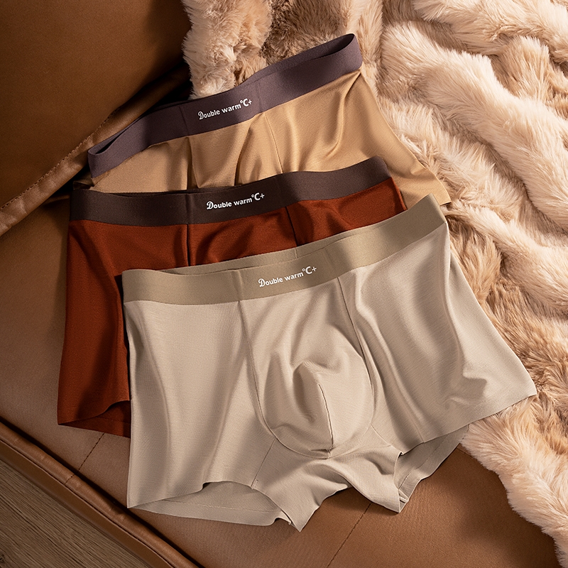 哥哥高品质纯色感舒适抑菌底裆中腰短裤