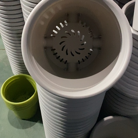 树脂四季2号微瑕灰白无托20个