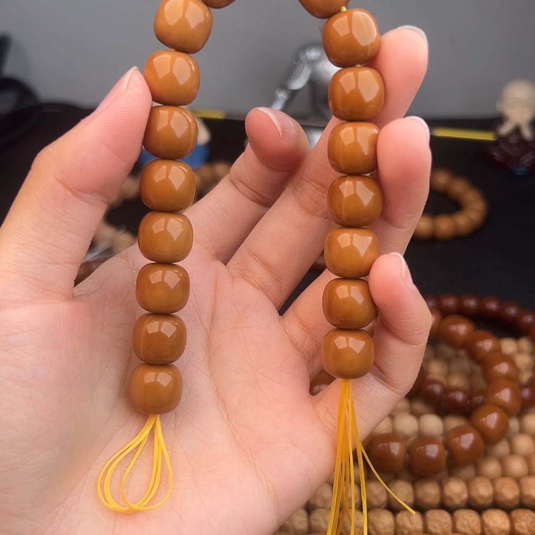 *****手串猴头核桃微瑕龙炎12.7/12