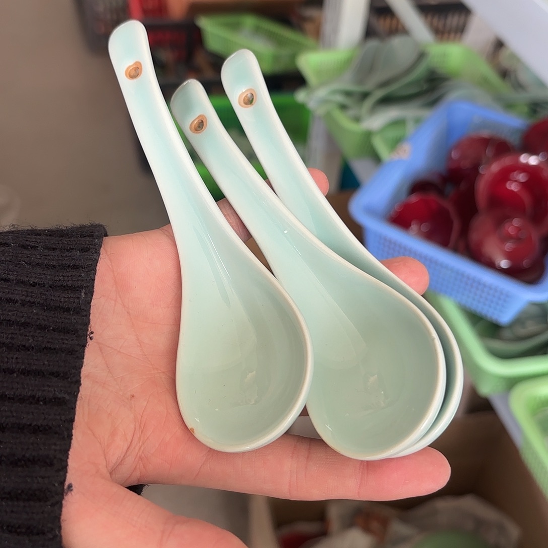 龙泉云间青瓷小米茶器