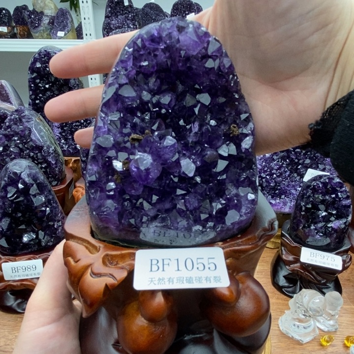 紫晶大型摆件（非配饰）未镶嵌