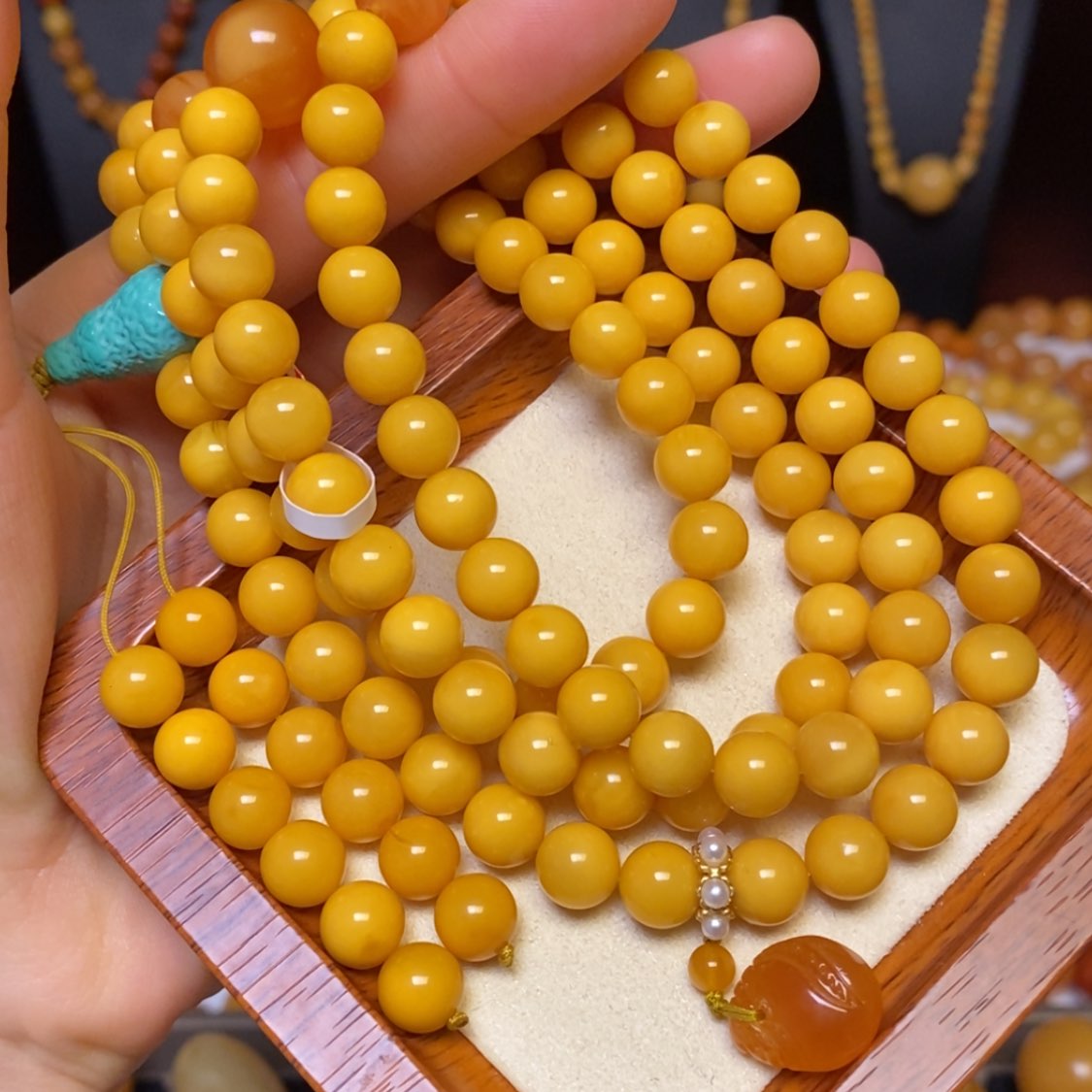 【闪购商品】蜜蜡手链未镶嵌手串