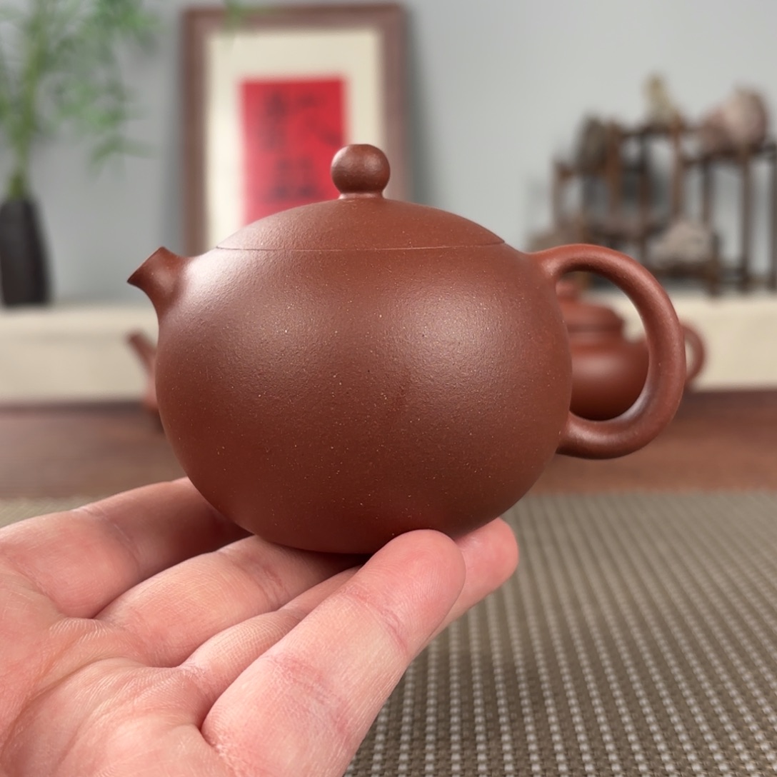 紫砂茶壶黄龙山原矿紫砂壶150