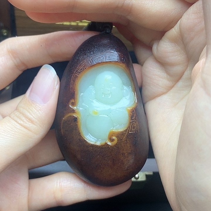 和田玉挂件未镶嵌N