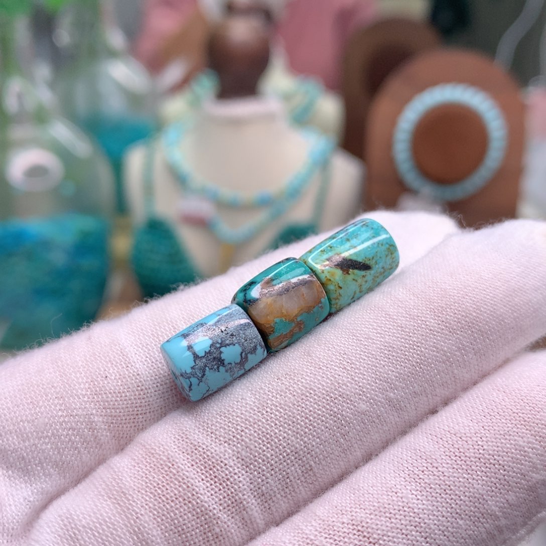 绿松石未镶嵌配饰