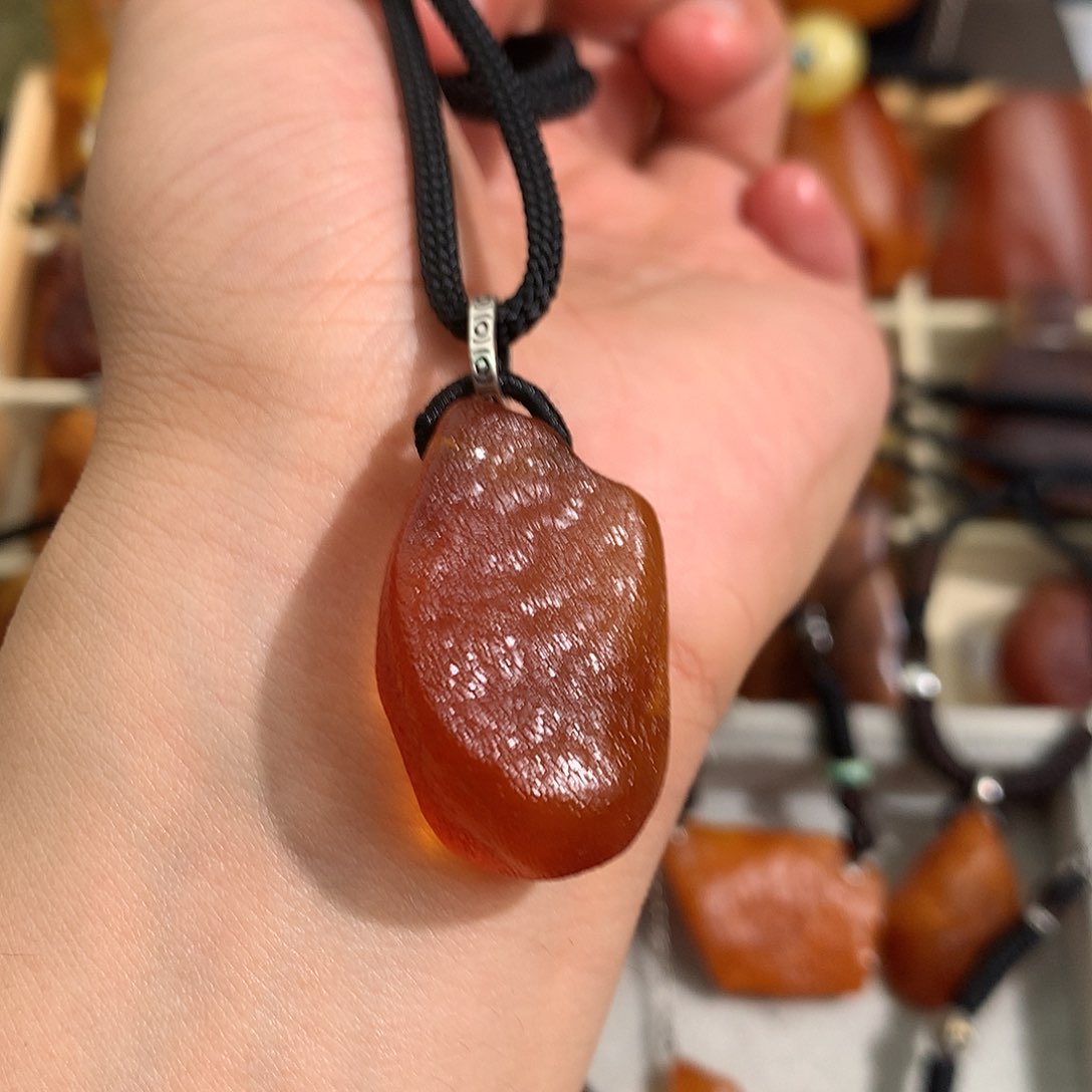 蜜蜡裸石未镶嵌你