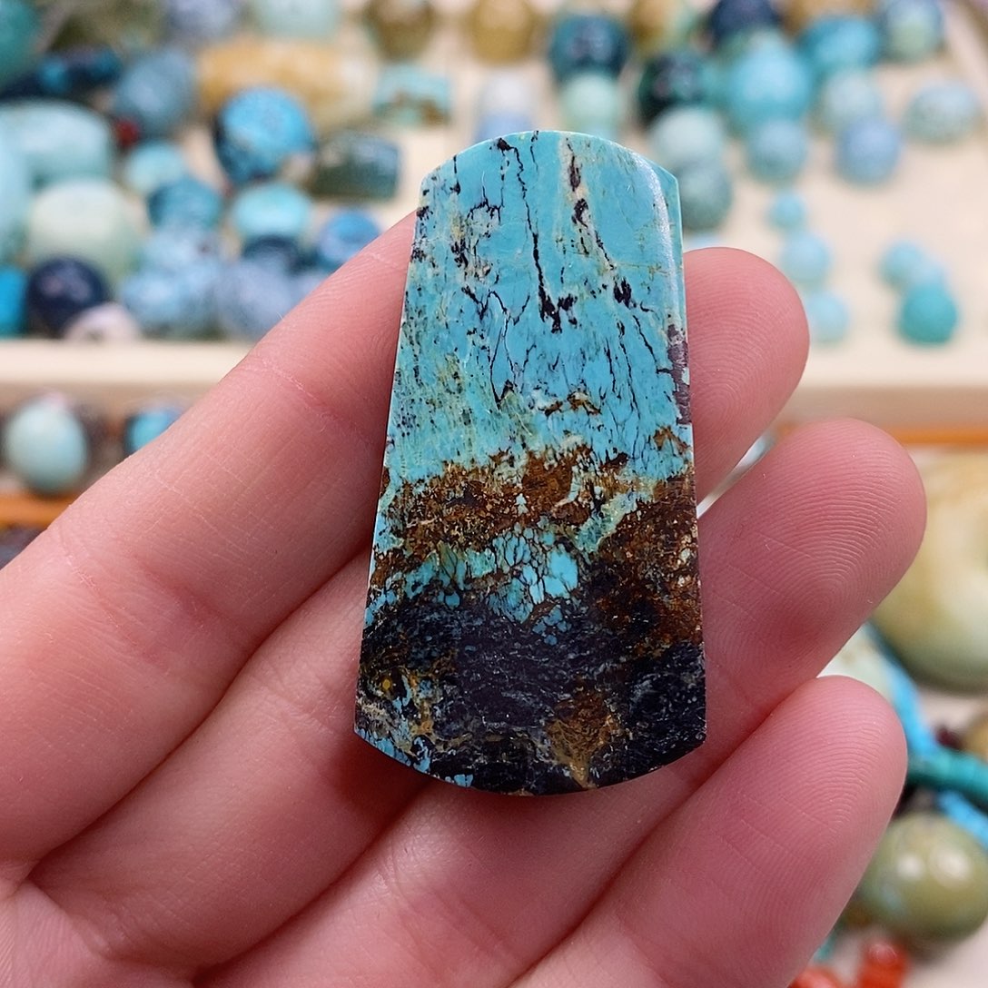 绿松石珠宝奇石未镶嵌