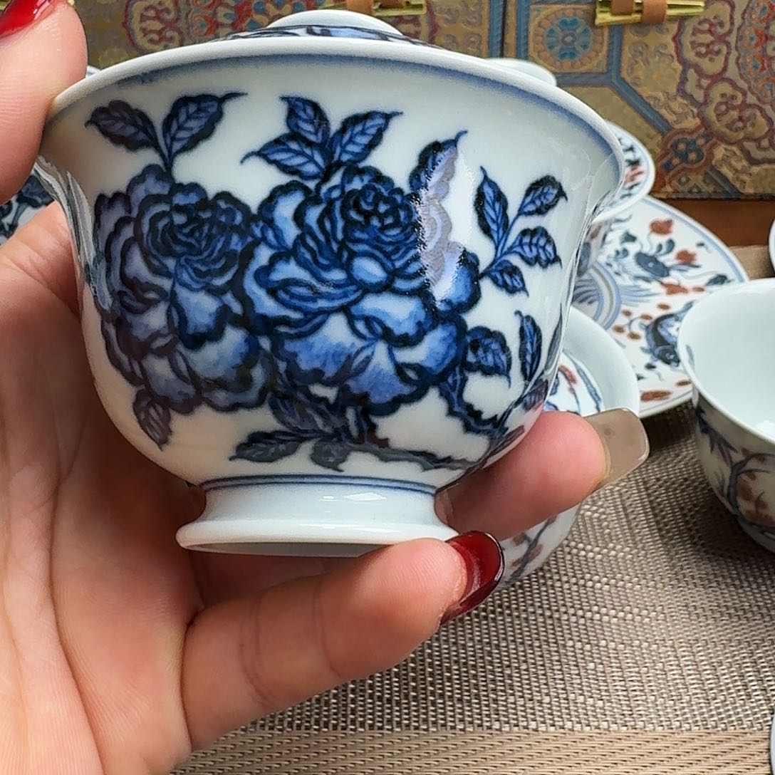 景德镇陶瓷手工手绘