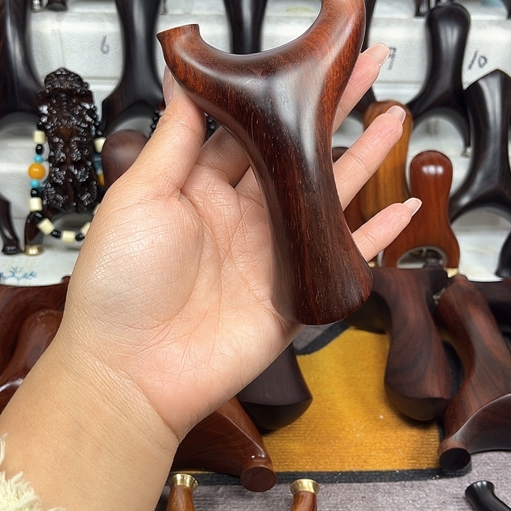 工***弓紫檀80断臂飞虎。。