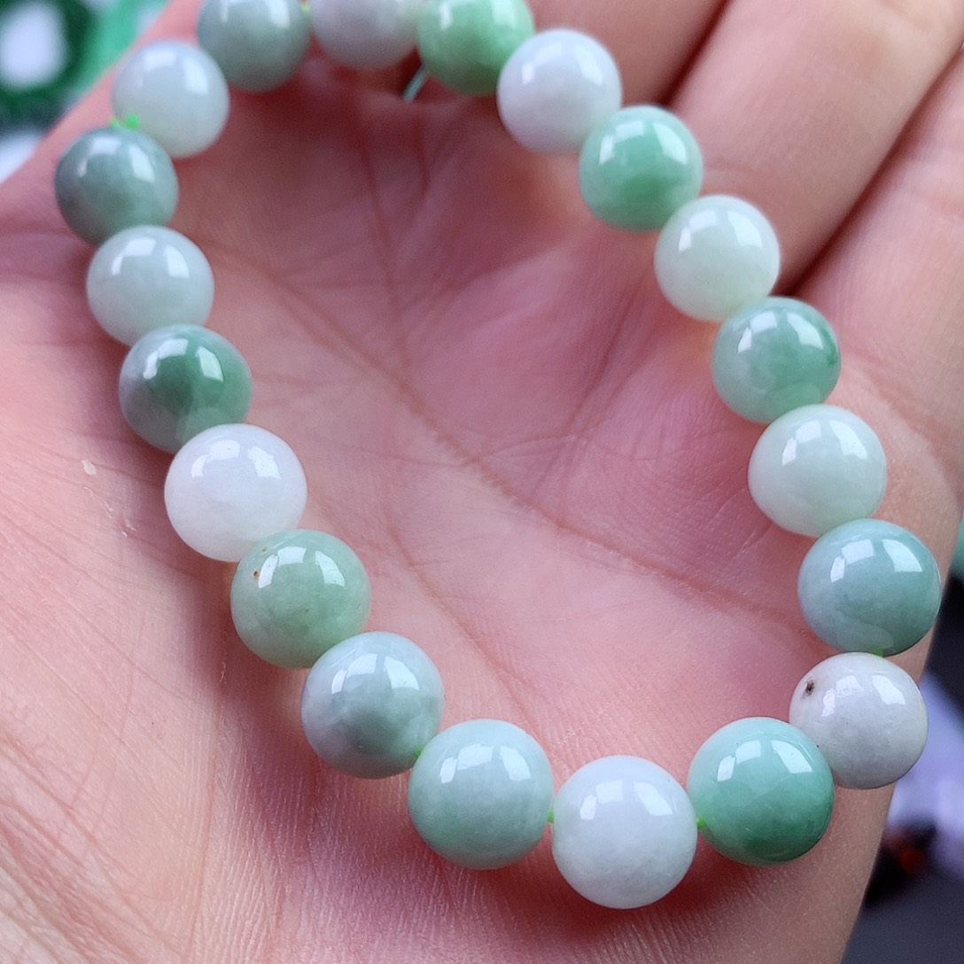 未镶嵌手链翡翠手串