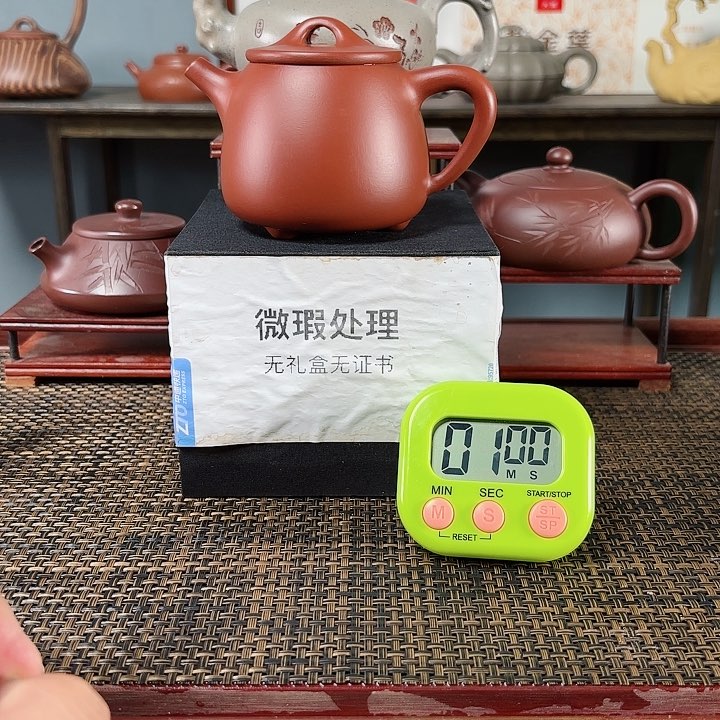 紫砂茶壶奈****何宜兴原矿手工紫砂壶