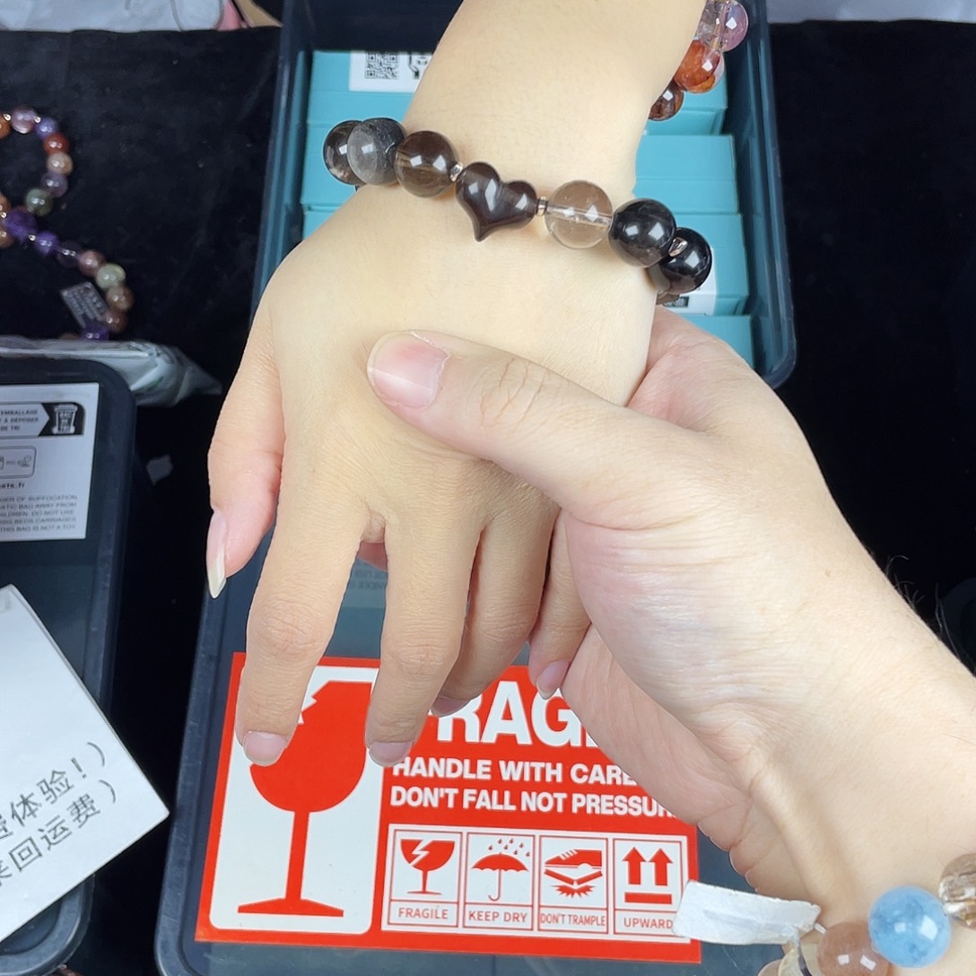 银S925镶嵌手链水晶