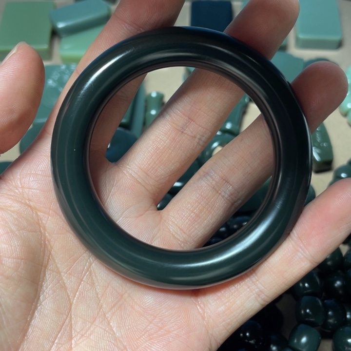 和田玉1未镶嵌瓦*和田