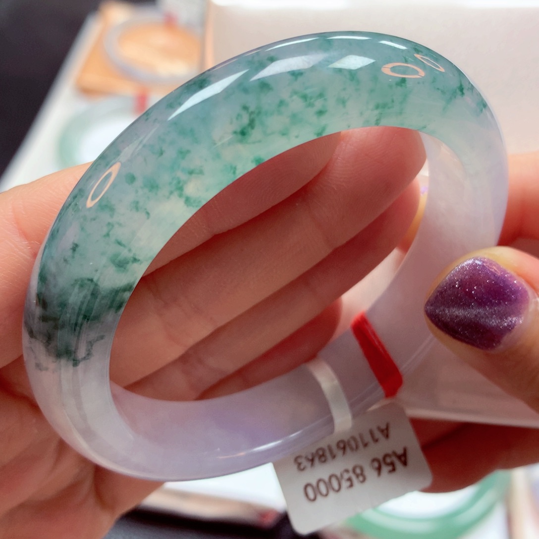 翡翠手镯未镶嵌37号85