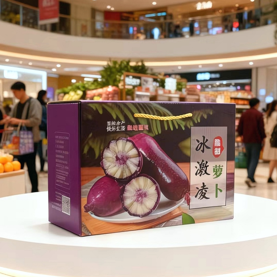 【小蒙严选特价冰激凌礼盒9】冰激凌萝卜礼盒现拔现发潍坊水果萝卜产地直采24小时到达