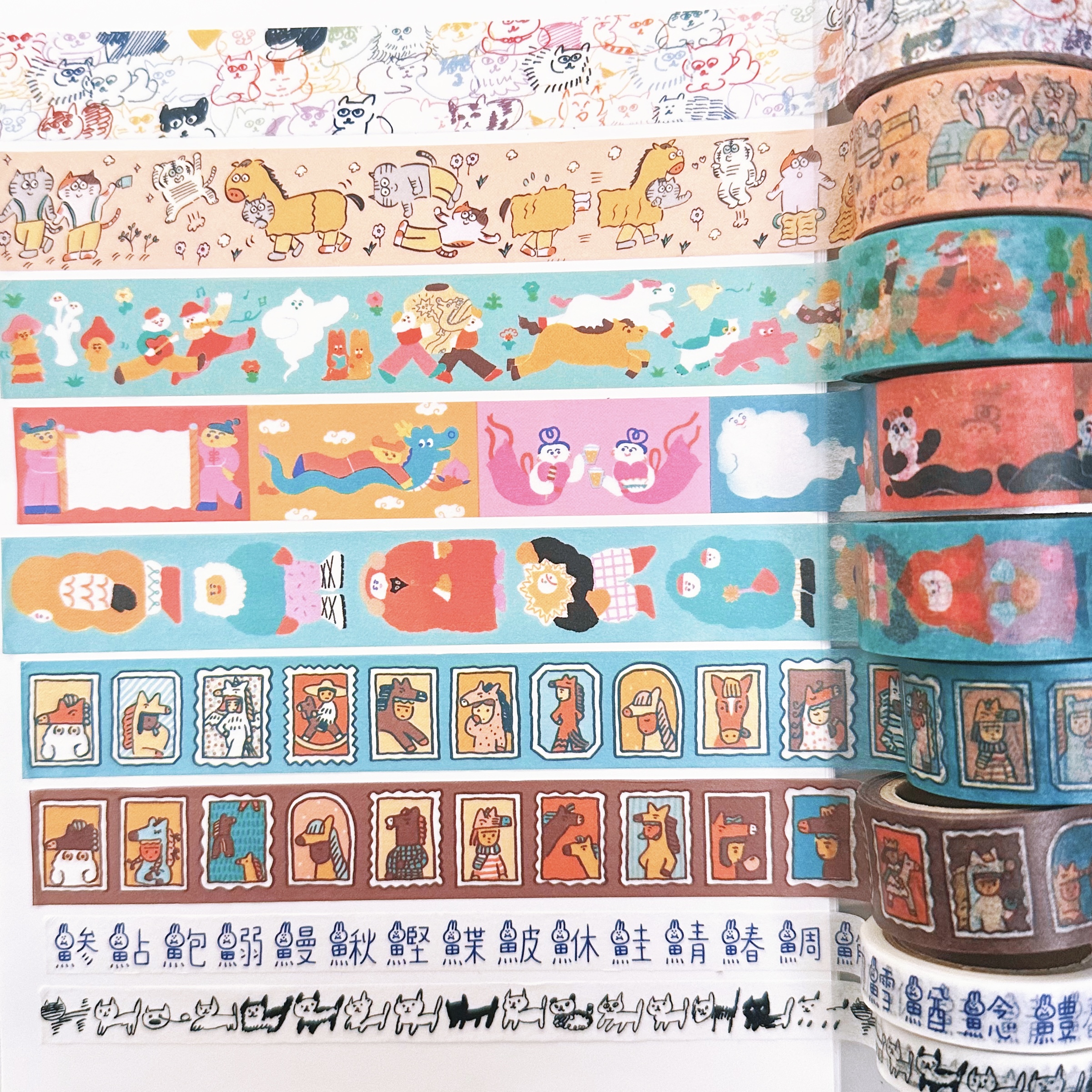 【日产】aiueo新款和纸胶带分装