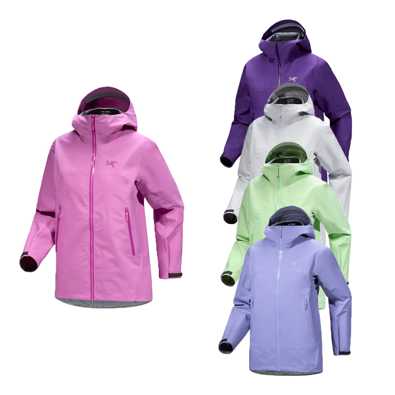 【女款】ARC'TERYX/始祖鸟Beta Jacket纯色拉链连帽硬壳冲锋衣夹克