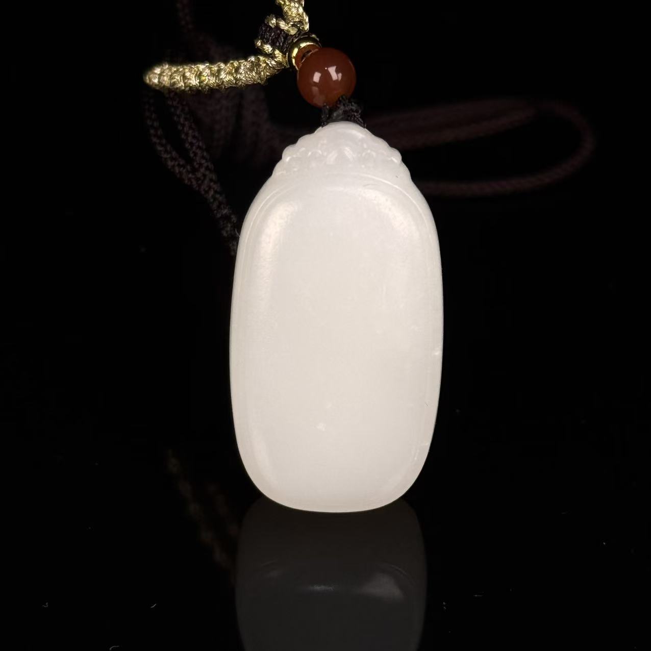 XT232203/民国和田玉挂件