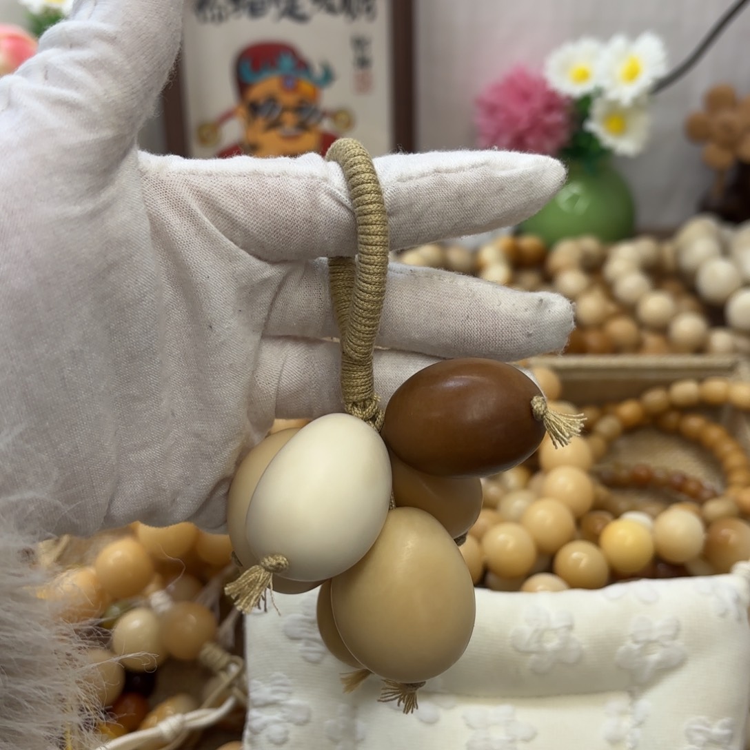 菩提根/象牙果吊坠牙果葡萄把件挂件929