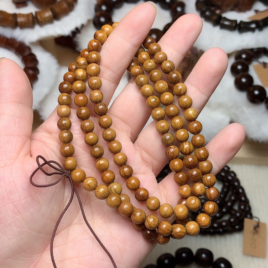 贡木手串/手链巴布亚贡木0.6黄油多圈