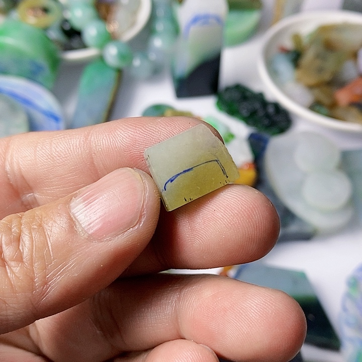 翡翠散珠天然翡翠A货