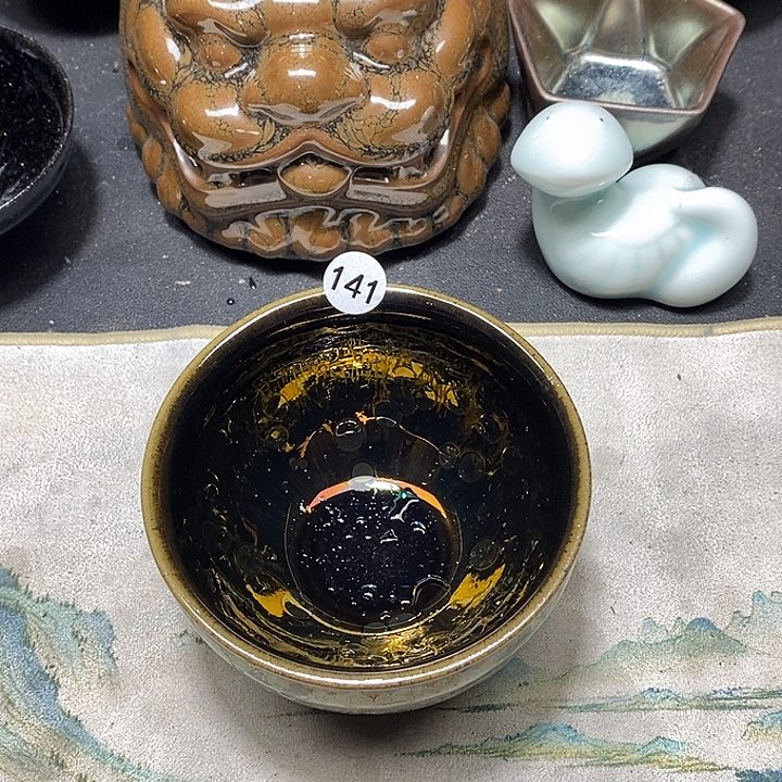 茶盏黑瓷精选茶器141