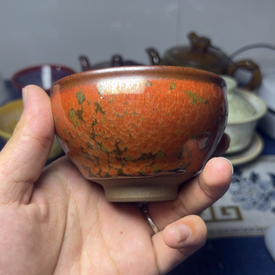 建阳建盏喝茶主人杯