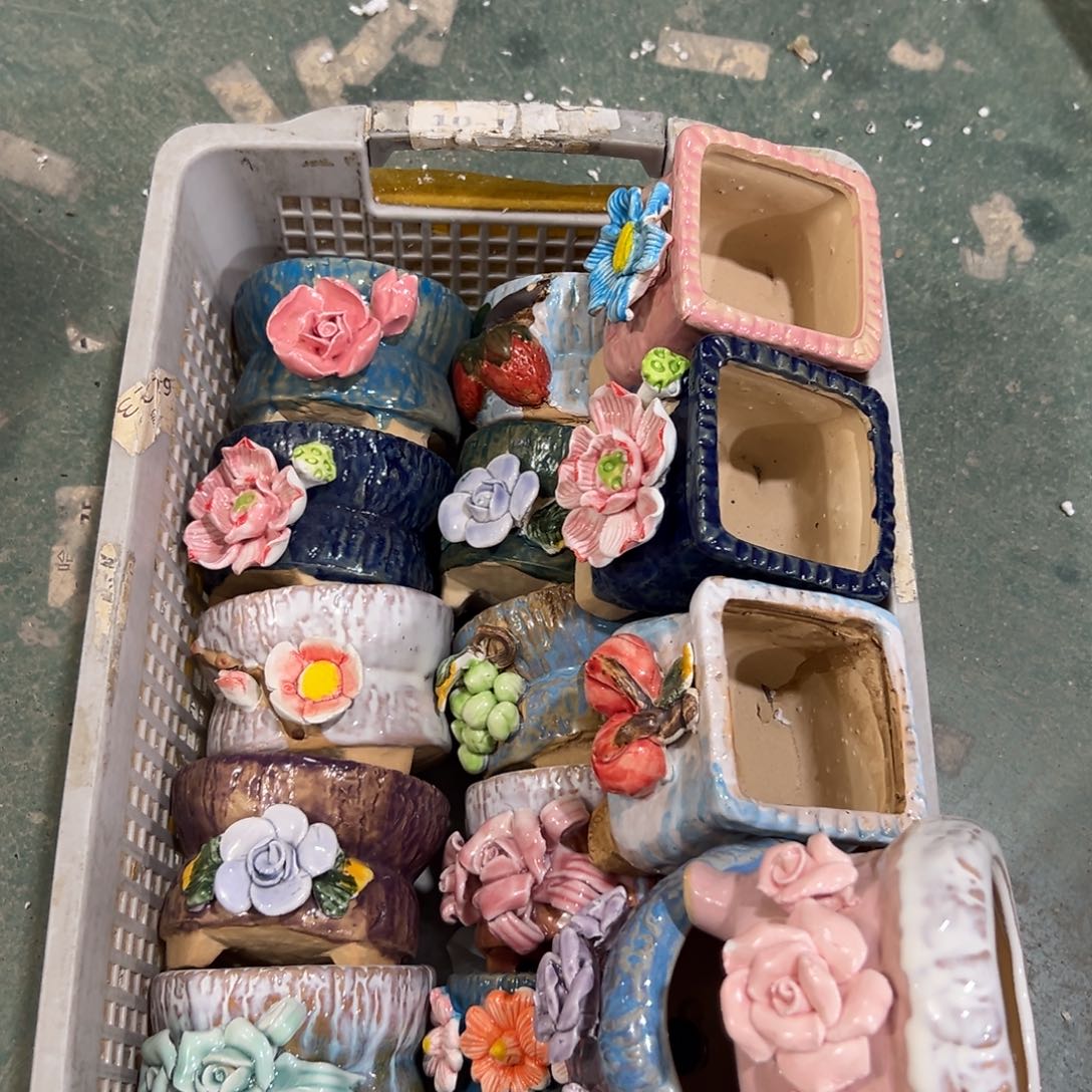 746 多肉花盆满20发爱退拉黑