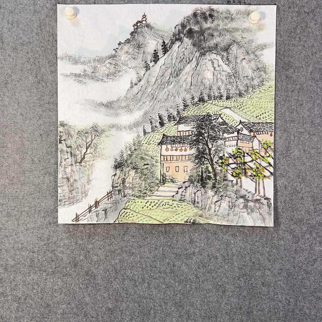 国画740 花鸟在此处飞翔了数千