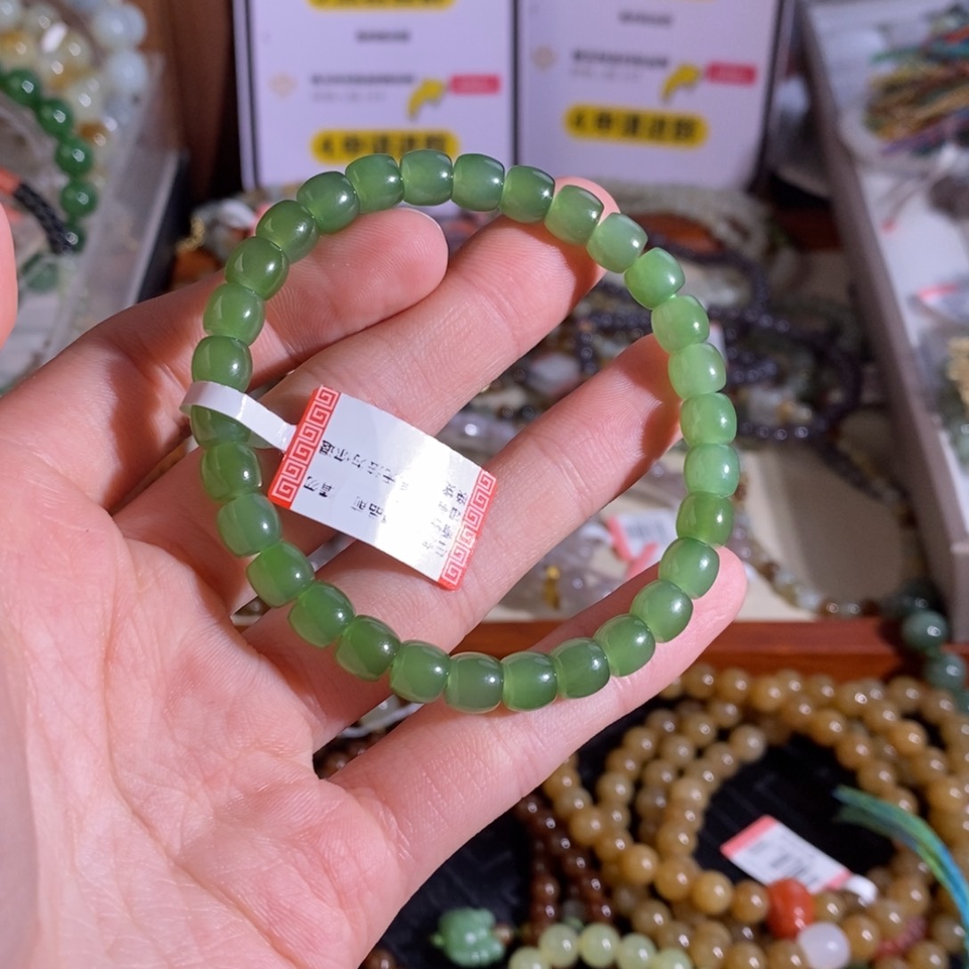 和田玉手链未镶嵌