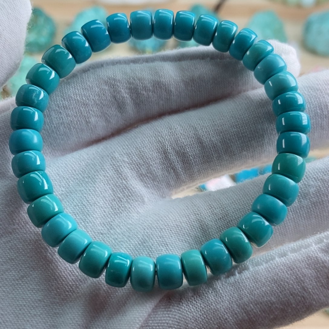 绿松石珠宝奇石未镶嵌?***孩