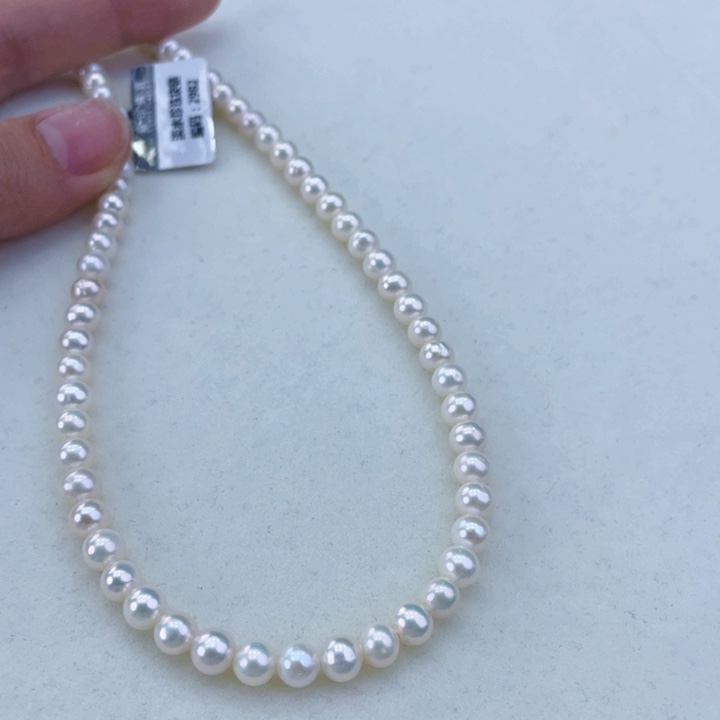 淡水珍珠颈饰未镶嵌卡5炫彩